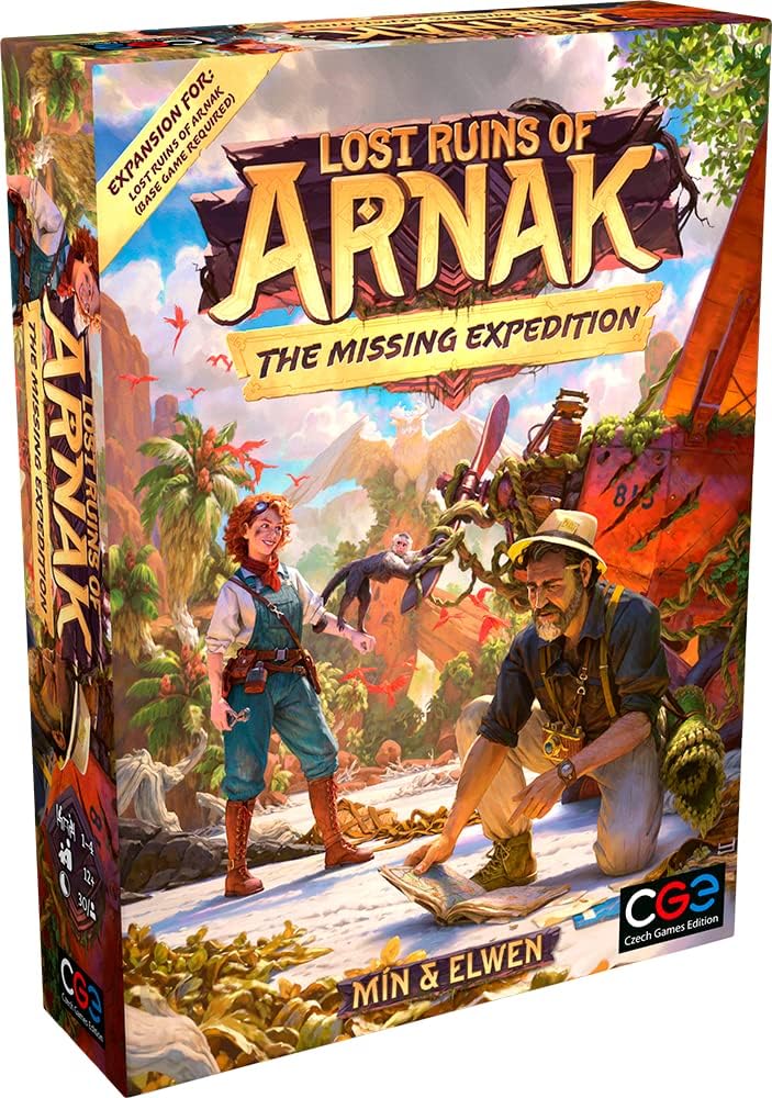 Lost Ruins of Arnak: Missing Expedition - WiredVillage Games - Czech Games Edition